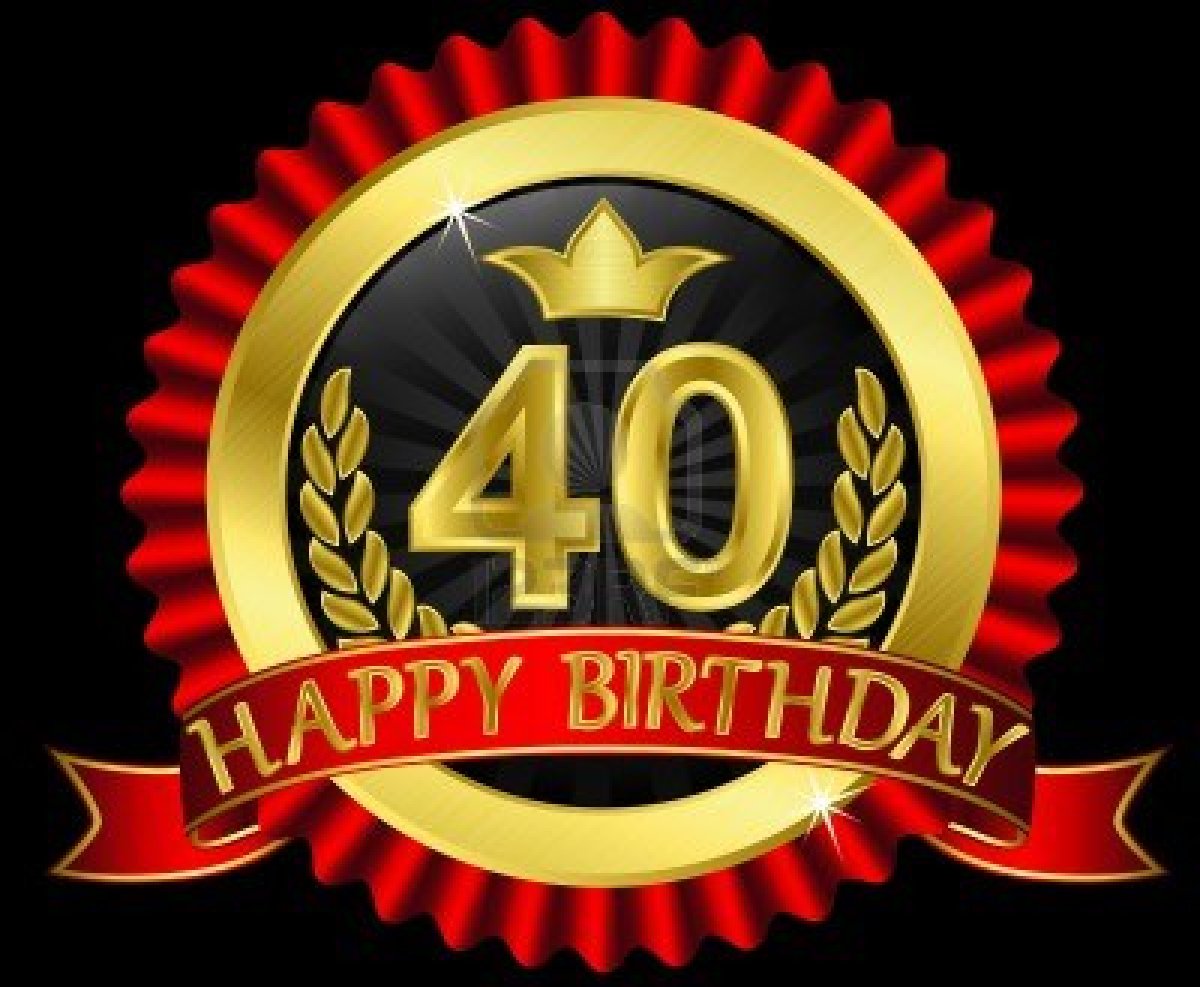 40 urodziny clipart - photo #4